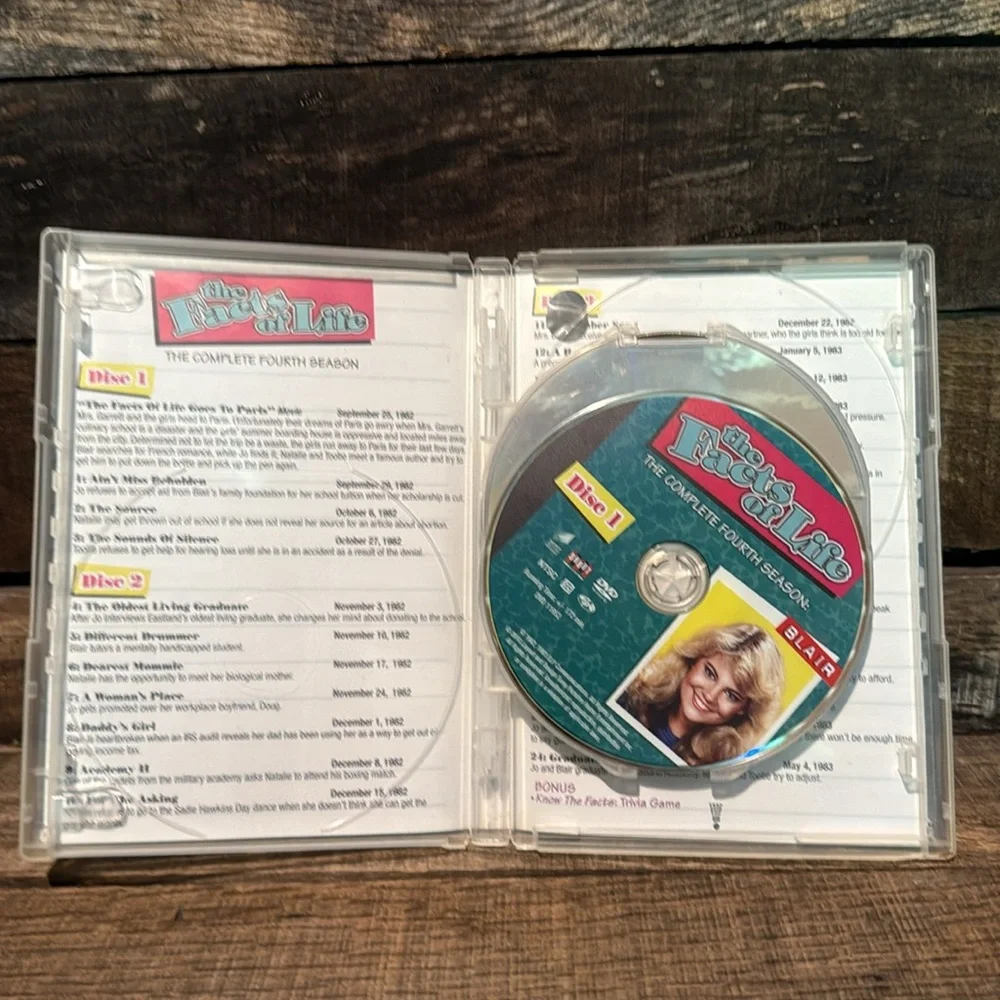 💰BOGO FREE Facts of Life Season 4 DVD Set
